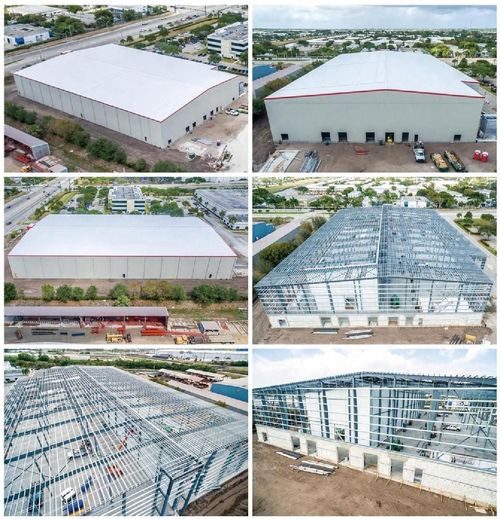Latest company case about Steel structure storage center