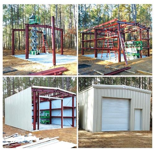 Latest company case about STEEL  STRUCTURE  GARAGE