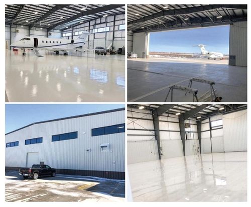 Latest company case about Steel structure hangar construction