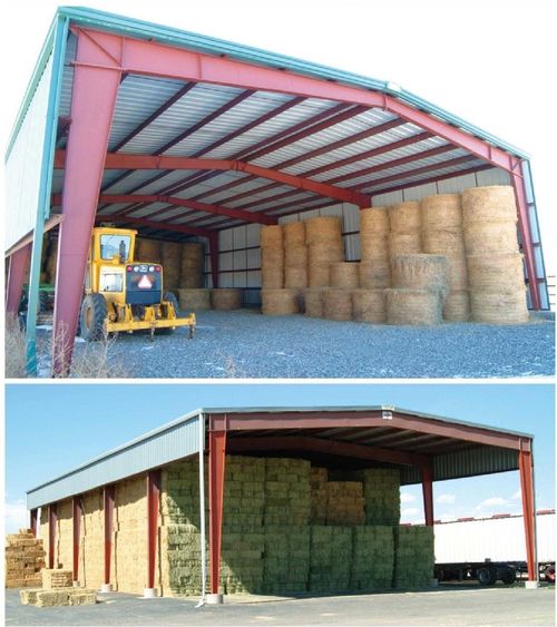 Latest company case about STEEL STRUCTURE  FARM SHED