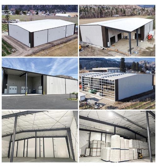 Latest company case about Steel structure warehouse construction