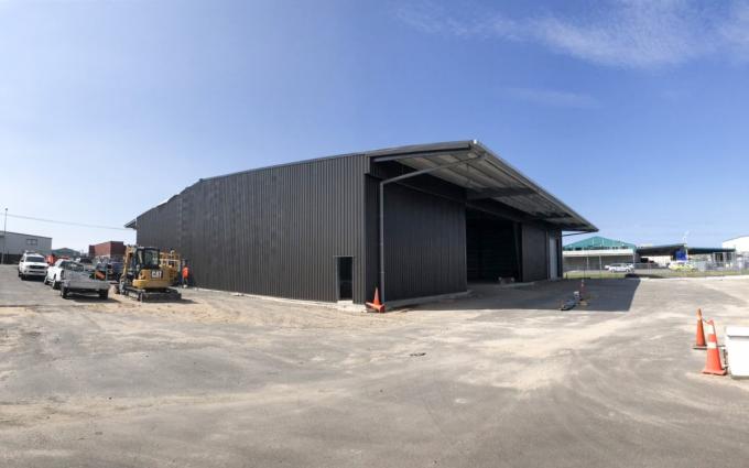 Wide Base Building Wind Resistant Prefabricated Wide Span Building With Q235 Q355B Grade ...