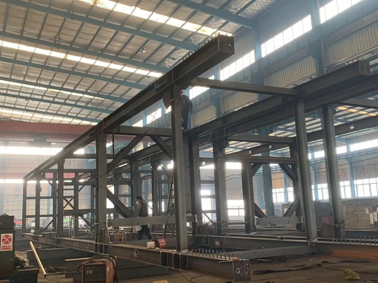 Heavy Steel Structure Frame Skid For Equipment Platform Oil Industry