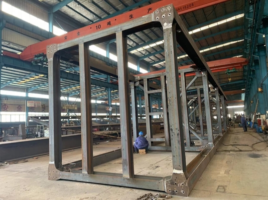 ASTM OEM Skid Type Heavy Steel Structure Platform For Chemical Industry