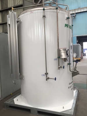 ASME Portable Cryogenic storage tank for liquified oxygen gas 3000L for Air Liquid