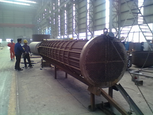 1.2x6m Heat Exchanger Vessel Stainless Steel Chemical