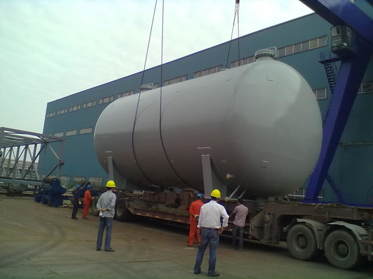 Liquid Ammonia Carbon Steel Storage Tank 18m 75 Ton