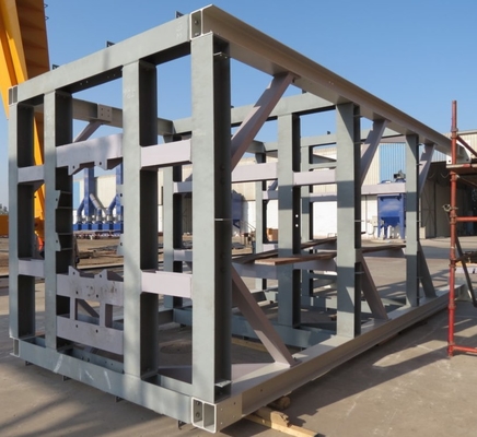 ASTM Metal Frame Structure Construction Skid Weldment For Energy Industry