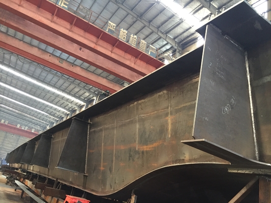 Equipment Platform Heavy Steel Structure Beam ASTM On Offshore Industry
