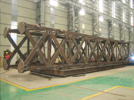 11x2.5x2.5m Oil Industry Steel Structure Frames For Equipment Platform Support