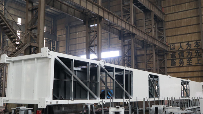 Box Steel Structure Frames For Air Liquid Equipment 36x9x8m