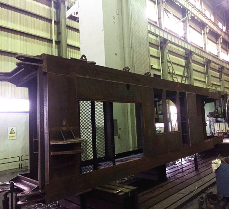 High Tension Steel Structure AWS D1.1 Dust Gas Removal 1900 Ton