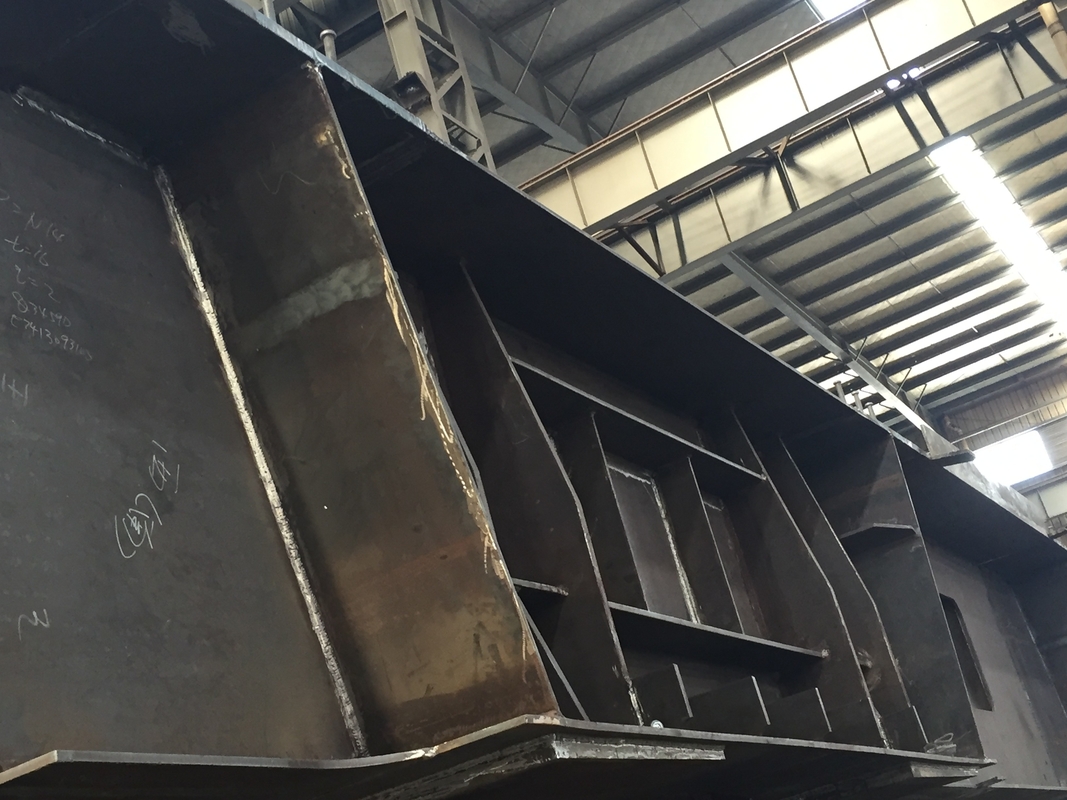 Equipment Platform Heavy Steel Structure Beam ASTM On Offshore Industry