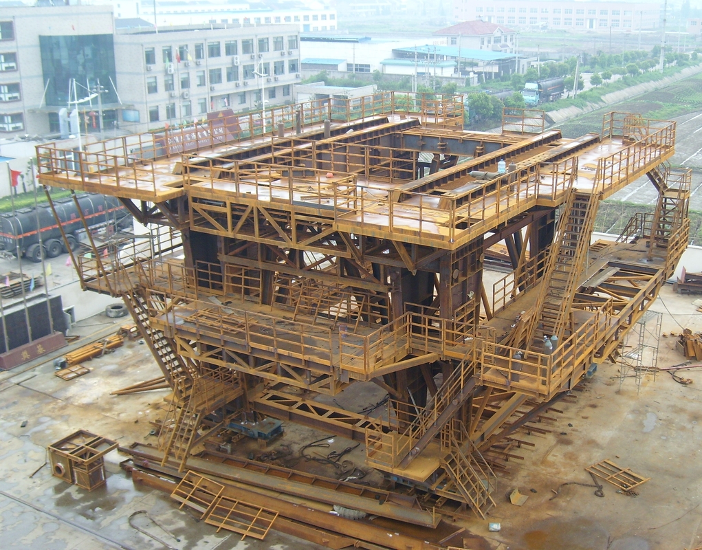 High Tension Steel Drilling Rig Substructure Q355D Energy Industry