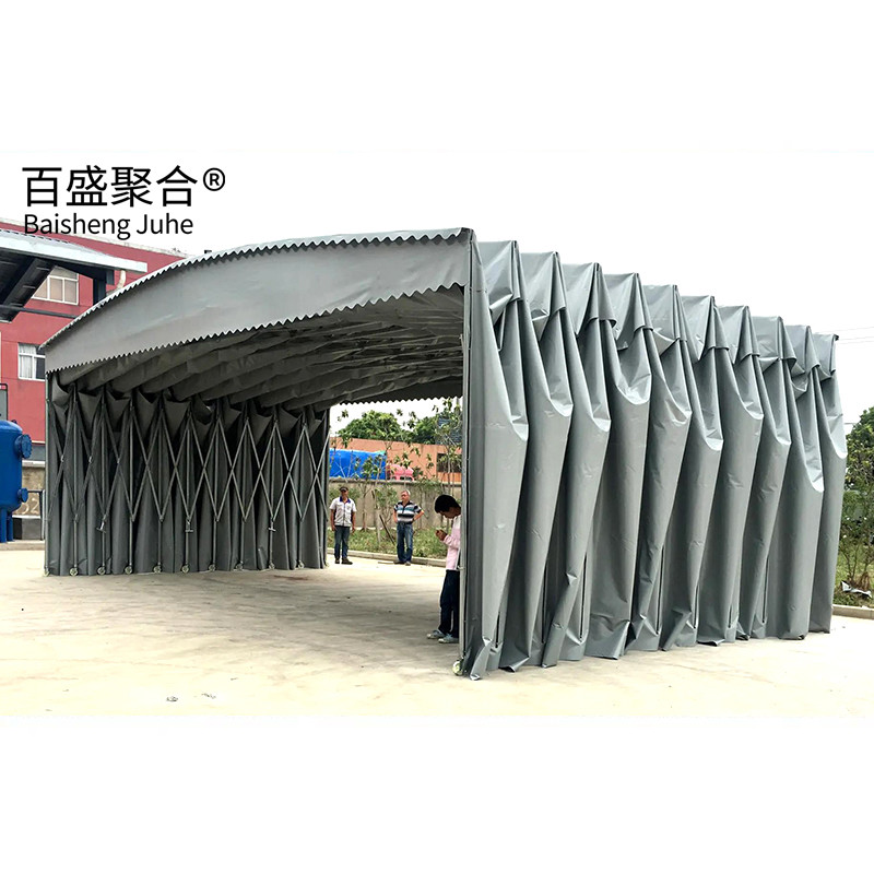 Steel Material Retractable Carport Folding Garage Awning Tent for ...