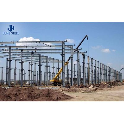 1000 Square Meter Prefabricated Ready Made Steel Structure Warehouse Building For Food Factory