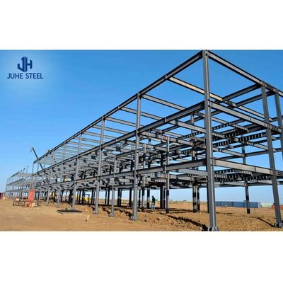 1000 Square Meter Prefabricated Ready Made Steel Structure Warehouse Building For Food Factory