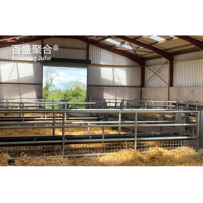 Customized Prefabricated Steel Structure Goat Farming Shed House with Sliding Door