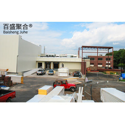 Industrial Cool Rooms Walk-In Refrigeration Unit with Bolt Connection Steel Structure