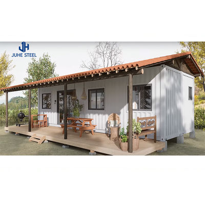 Folding Container House with 50/75mm EPS Sandwich Panel Wall and Steel Chasis Floor
