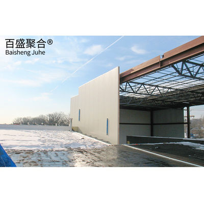 Prefab Warehouse Steel Structure Workshop with Roof Truss Design and Bolt Connection