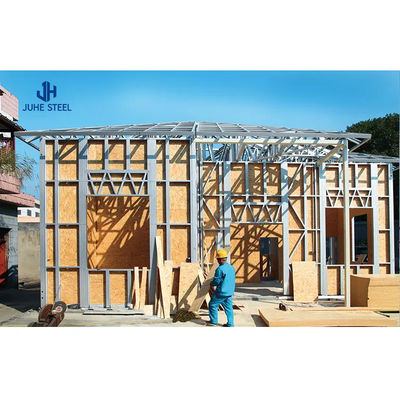 Galvanized Fast Install Light Prefabricated Villa Container House for Popular Living
