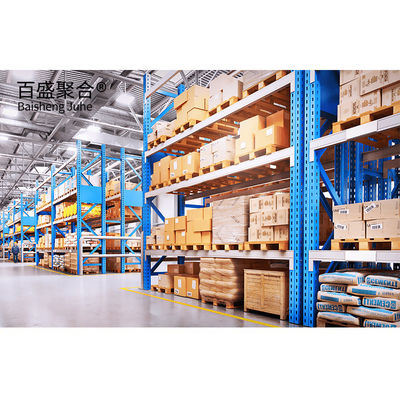 Light Steel Q355 Q235 Main Frame Prefabricated Logistics Warehouse with Easy Assembly