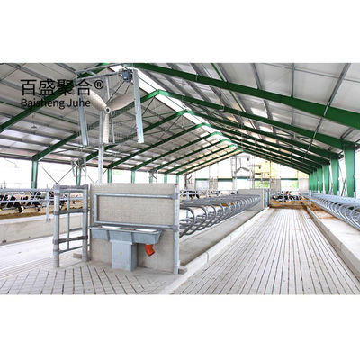 PKPM Drawing Design Stable and Durable Light Steel Structure Frame for Modern Cowshed