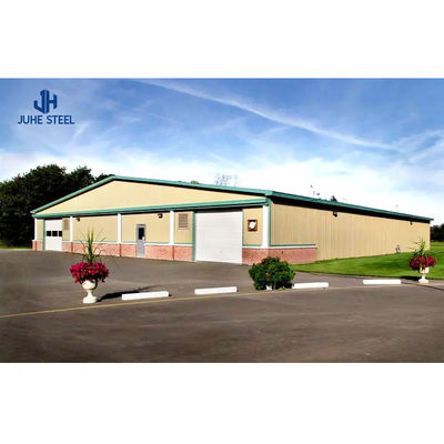 Light Steel Structure Prefab Workshop Building in GB Standard for Industrial Needs