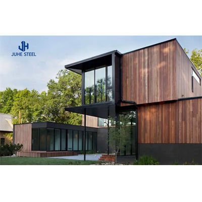 Modern Style Luxury Container Houses Prefab Design with Steel Door and Aluminum Window