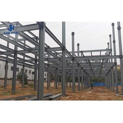 Prefabricated Cattle Farming Barn Cow Hangar Shed with Durable Steel Structure Bridge
