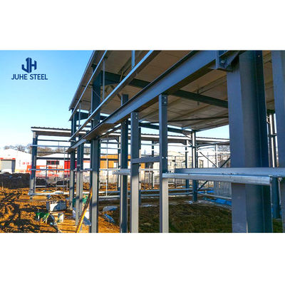 Q235/Q235B/Q355/Q355B Steel Grade Prefab Hotel Building Construction for Commercial