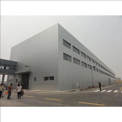 Corrugated Steel Roofing Prefabricated Sandwich Panel Warehouse for Q235B Q355B Grade