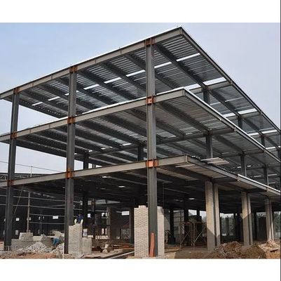 Professional Manufactured Steel Structure Warehouse Fast Assemble Modern Design Prefab