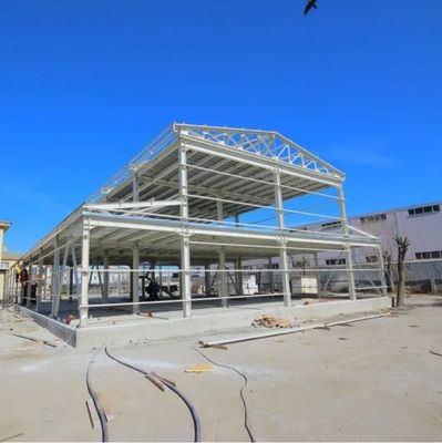 Professional Manufactured Steel Structure Warehouse Fast Assemble Modern Design Prefab