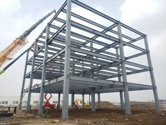 Professional Manufactured Steel Structure Warehouse Fast Assemble Modern Design Prefab