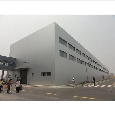 Professional Manufactured Steel Structure Warehouse Fast Assemble Modern Design Prefab