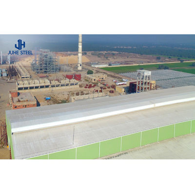 Cutting Service Prefabricated Steel Structure Workshop with Aluminum Alloy Window