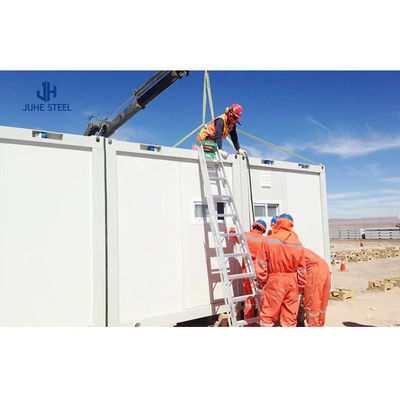 Container Shipment Prefabricated Mobile Home Kiosk House with Steel Door and Toilet