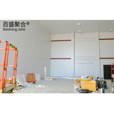 Prefab Workshop Cold Storage Warehouse Construction with C/Z Galvanized Steel Purling