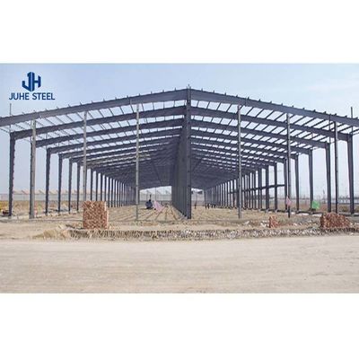 Aluminum Alloy Window Steel Structure Chicken Poultry Hangar Warehouse with Steel Frame