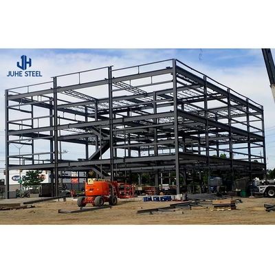 Aluminum Alloy Window Steel Structure Chicken Poultry Hangar Warehouse with Steel Frame