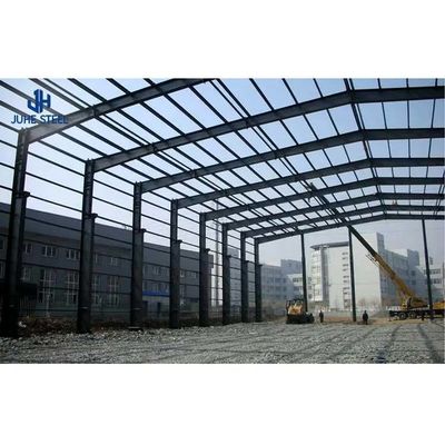 Aluminum Alloy Window Steel Structure Chicken Poultry Hangar Warehouse with Steel Frame