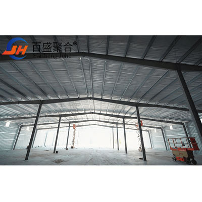 Galvanized Lattice Column Metal Frame for Steel Workshop Sandwich Prefab Construction