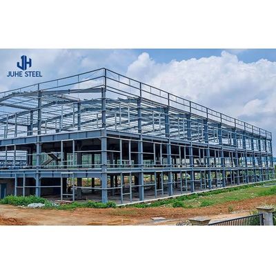 ISO9001 2008/CE/BV Certified Prefabricated Building with Q235B/Q345B Low Carbon Steel