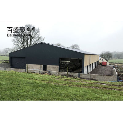 Customized Prefabricated Goat Farm Sheds with Steel H Beams and Aluminum Alloy Window