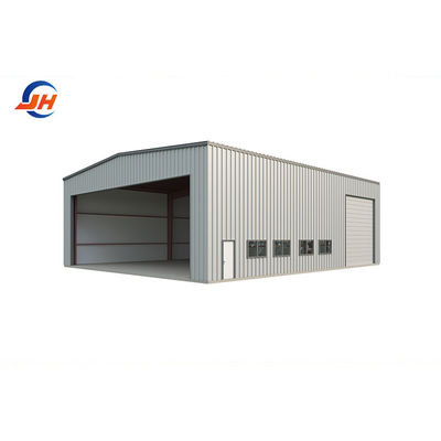 240x250 Size Welding Processing Service Hangar for Private Aircraft Steel Structure Made