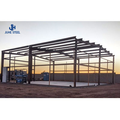Prefabricated Industrial Warehouse Solid H-shape Steel Beam Main Frame for Construction