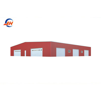 Prefabricated Steel Warehouse/Workshop/Hangar with Steel Grade and Tolerance ±1%