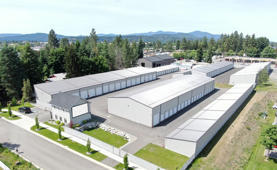 Prefabricated Steel Structure Warehouse Storage Shed for Heavy Duty Storage Solutions